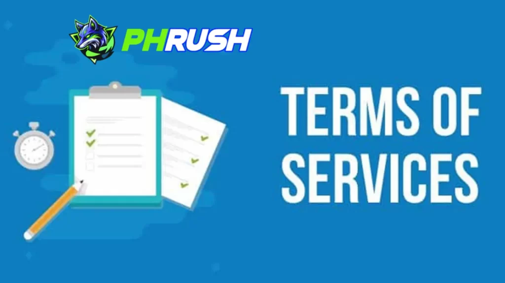 How do PhRush terms of service help members?